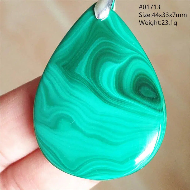 Natural Green Malachite Pendant