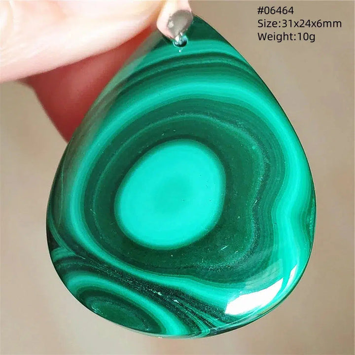 Natural Green Malachite Pendant