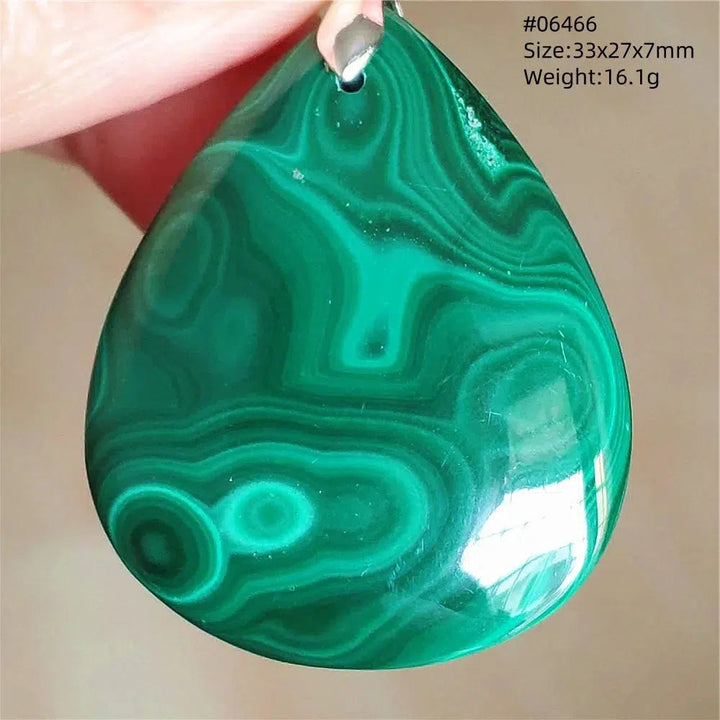 Natural Green Malachite Pendant