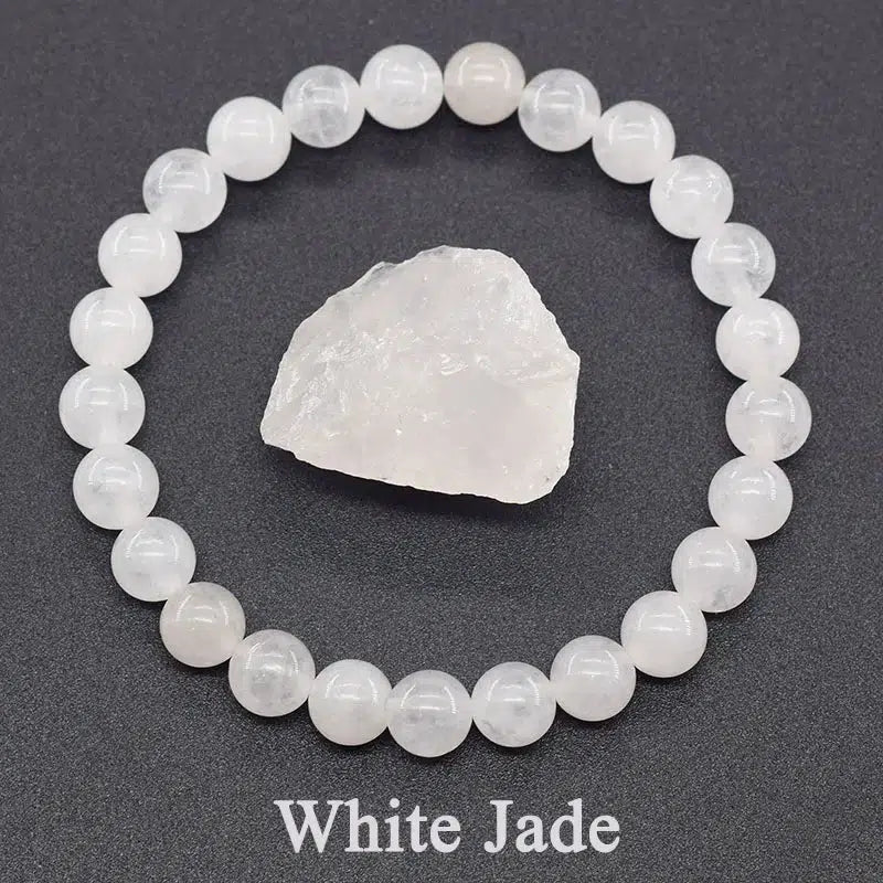 Natural High Quality Gemstone Bracelets in 37 Materials 170mm Length