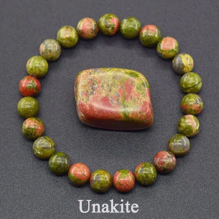 Natural High Quality Gemstone Bracelets in 37 Materials 210mm Length