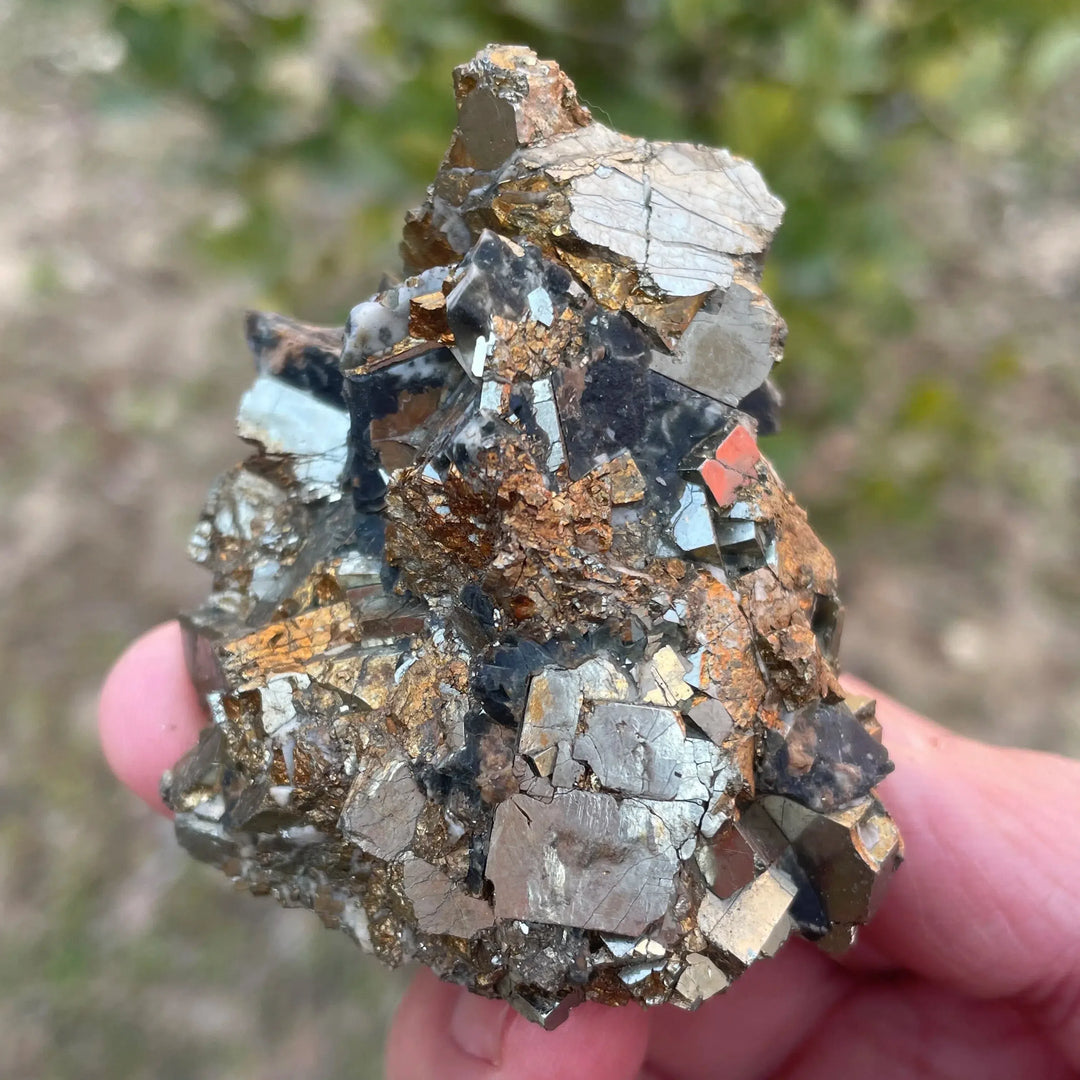 Natural Inner Mongolia Pyrite Mineral Specimen