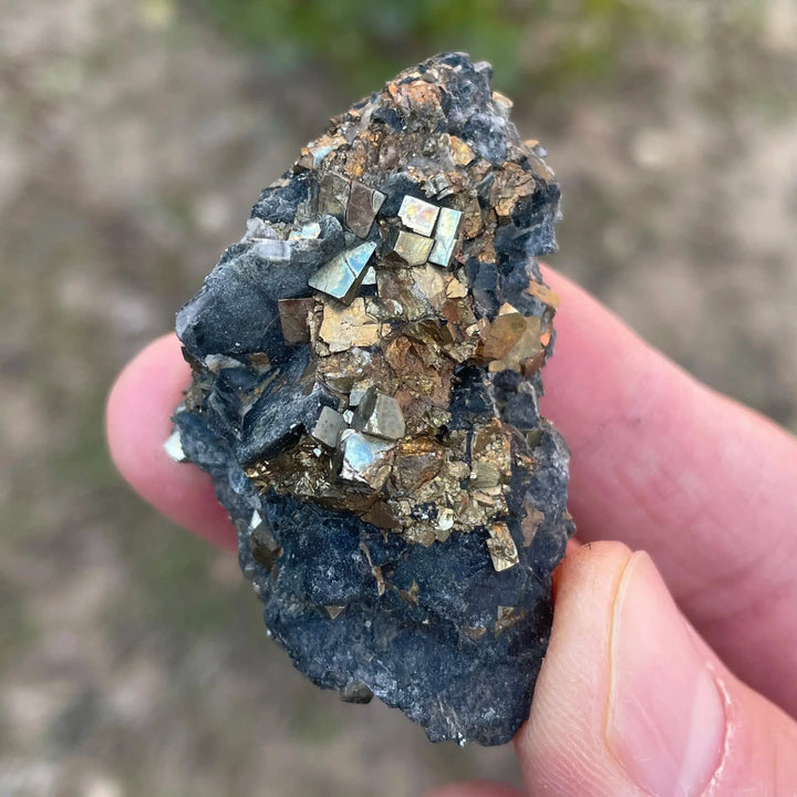 Natural Inner Mongolia Pyrite Mineral Specimen