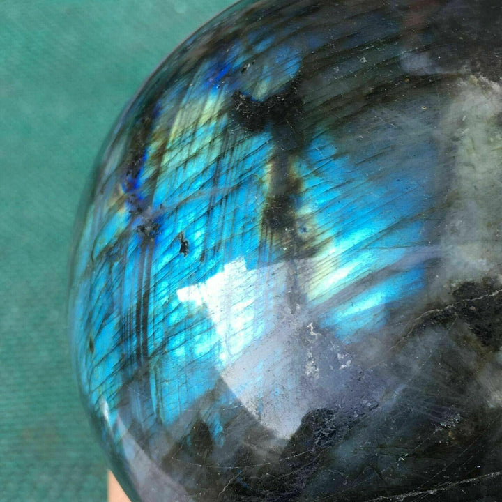 Natural Labradorite Crystal Sphere