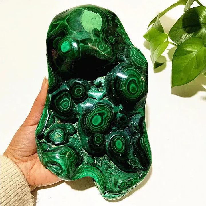 Natural Malachite Crystal Raw Rock