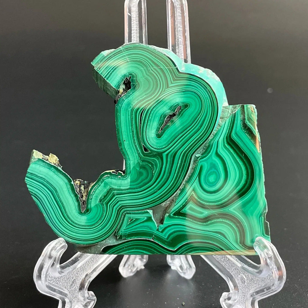 Natural Malachite Slice