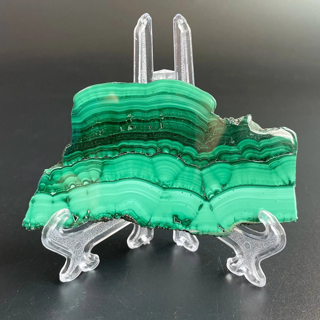 Natural Malachite Slice