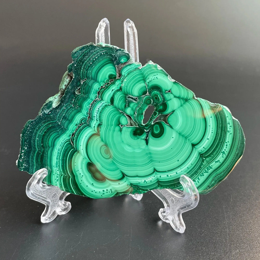 Natural Malachite Slice