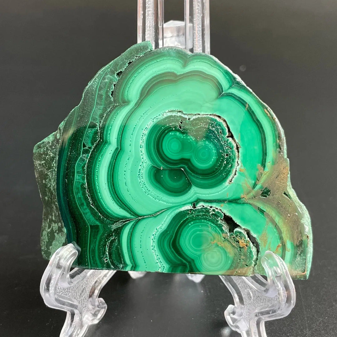 Natural Malachite Slice