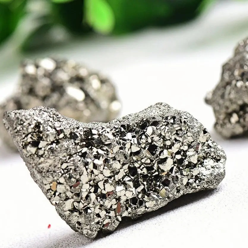 Natural Pyrite Cluster