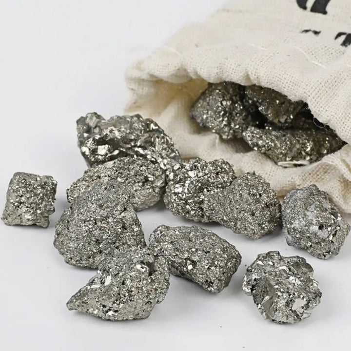 Natural Pyrite Cluster