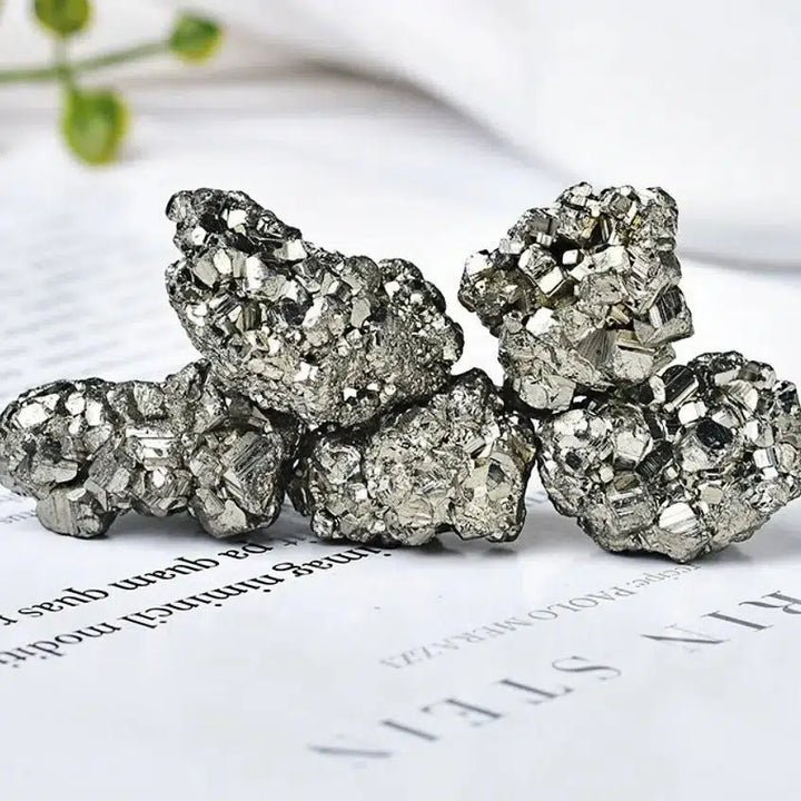 Natural Pyrite Cluster