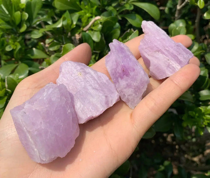 Natural Raw Kunzite Crystal