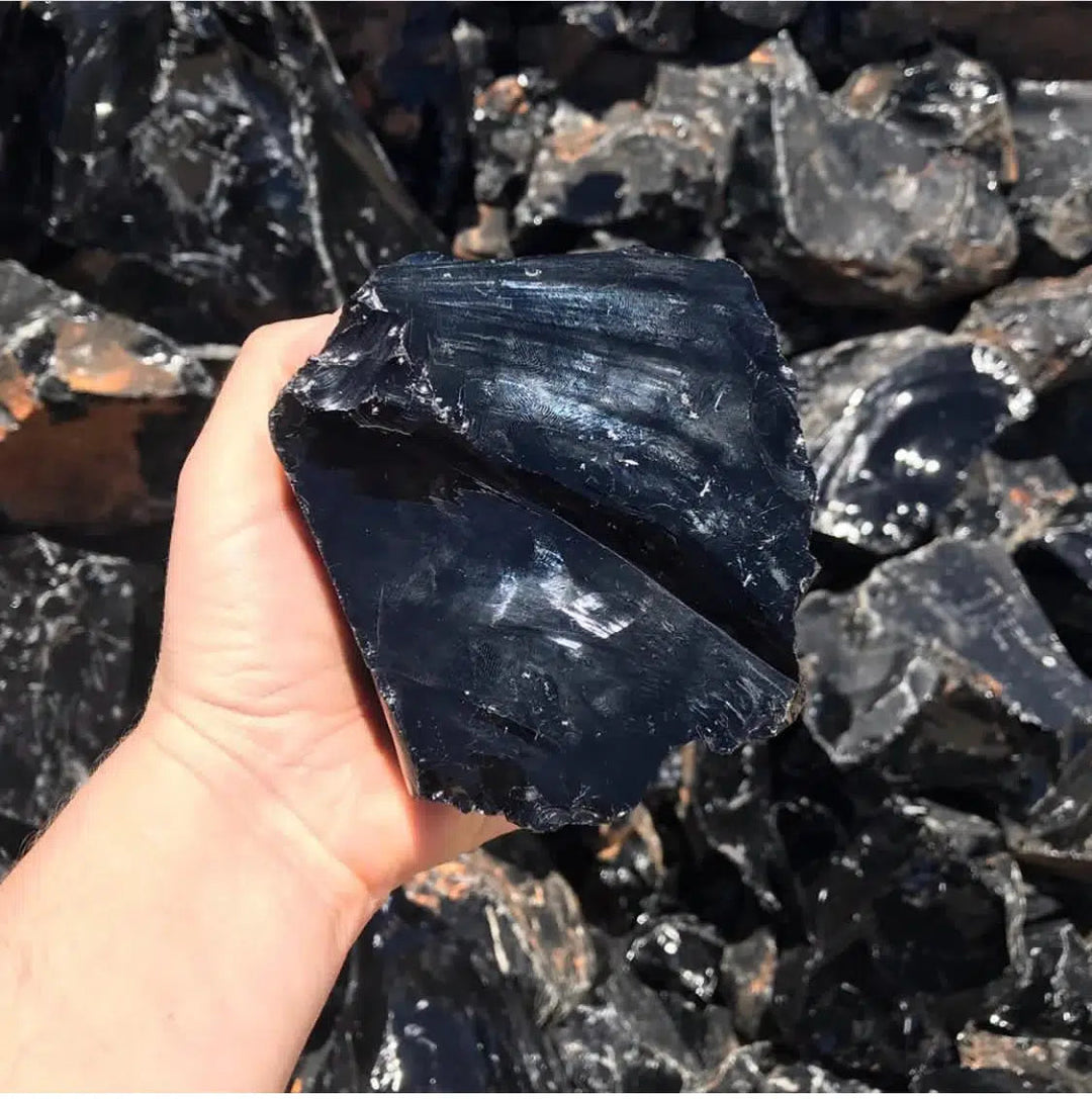 Natural Raw Obsidian