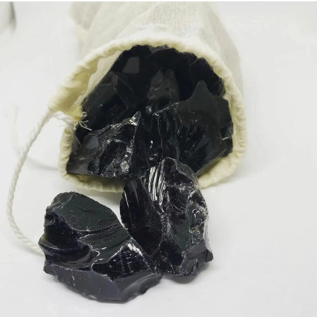 Natural Raw Obsidian