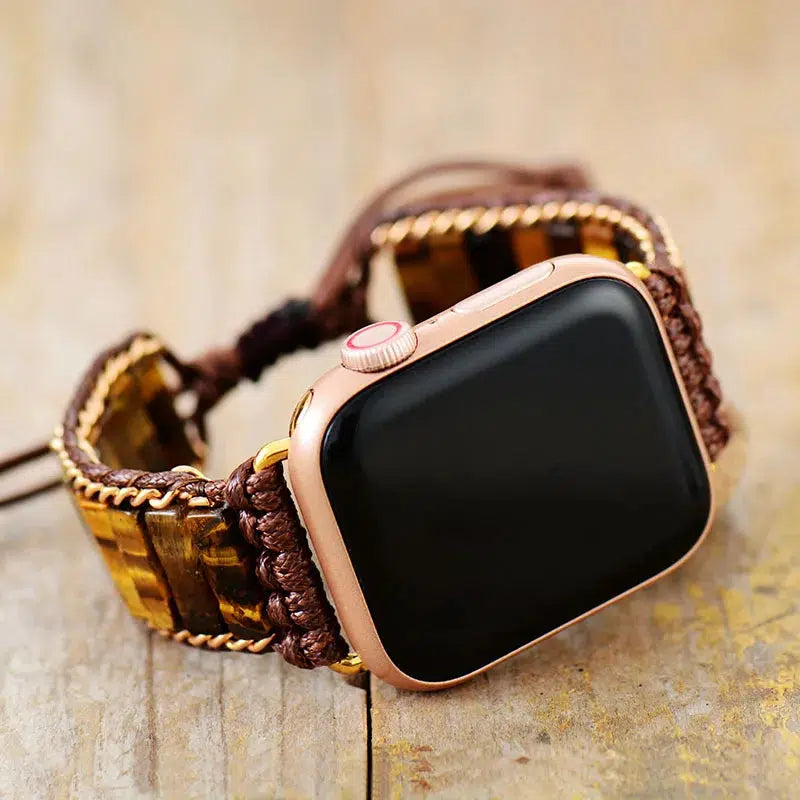 Natural Stone Apple iWatch Strap in 3 Materials