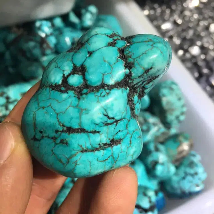 Natural Turquoise Cluster