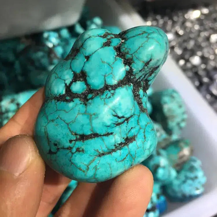 Natural Turquoise Cluster