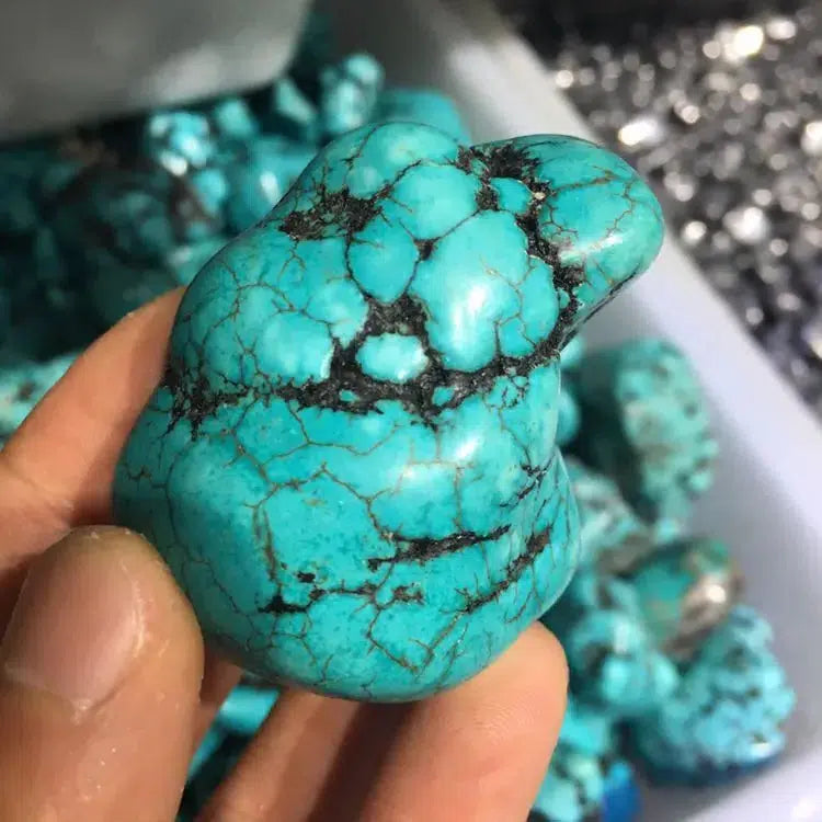 Natural Turquoise Cluster