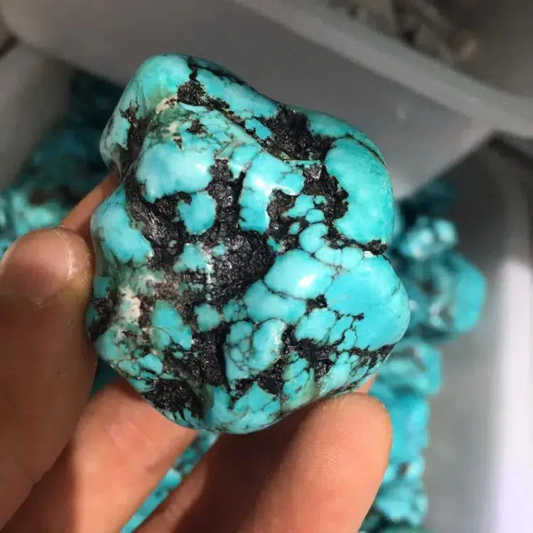 Natural Turquoise Cluster