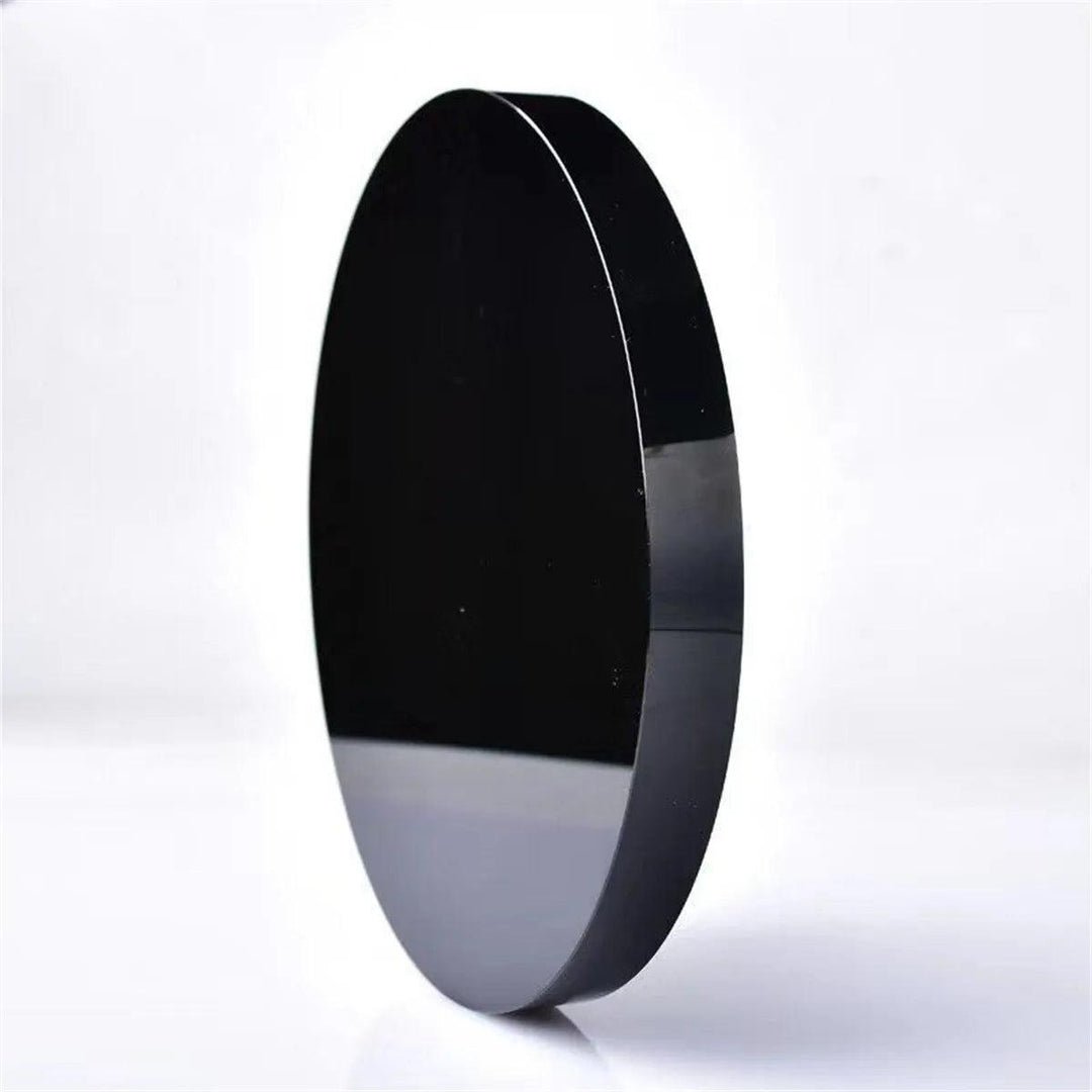 Obsidian Polished Disc Scrying Mirror