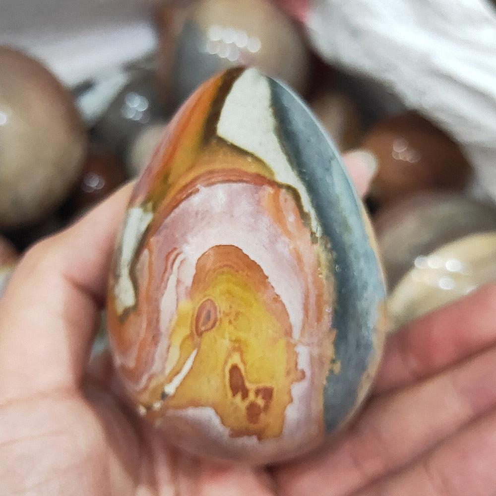 Ocean Jasper Crystal Egg