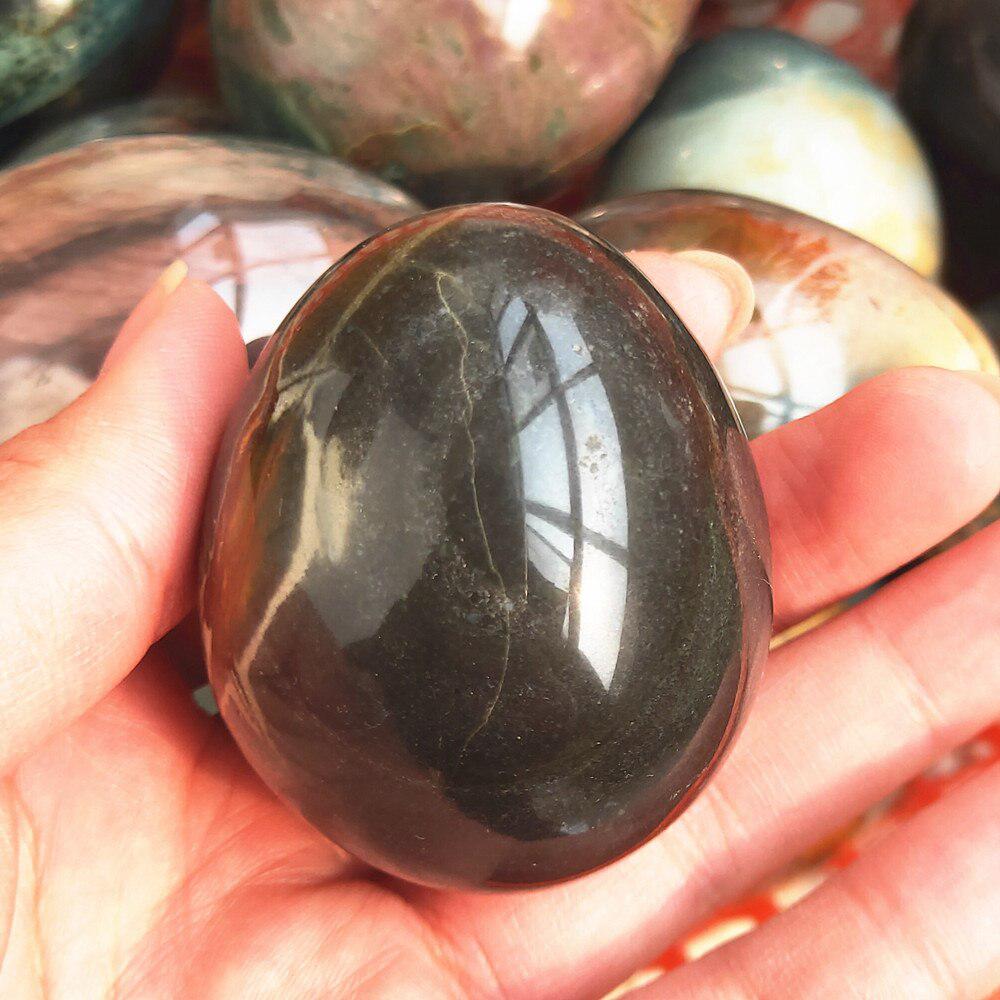 Ocean Jasper Crystal Egg