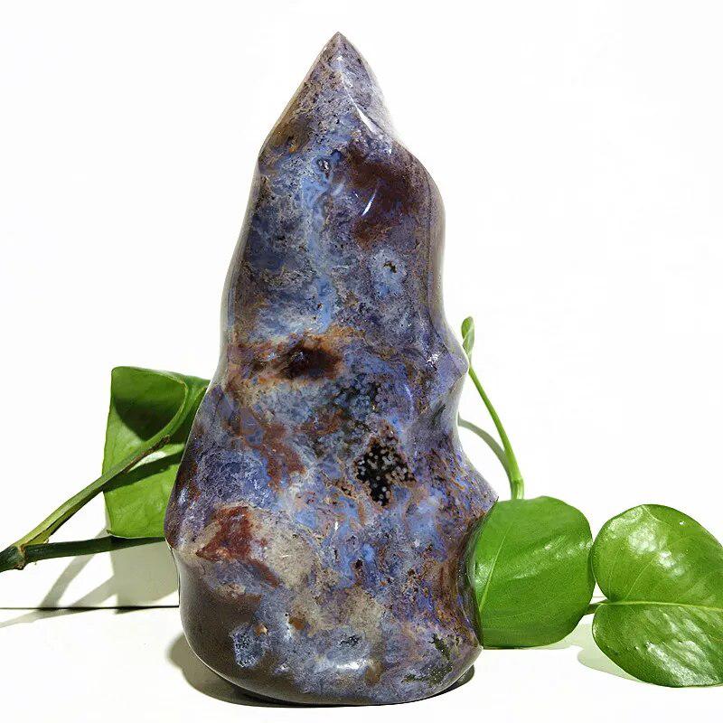 Ocean Jasper Crystal Flame