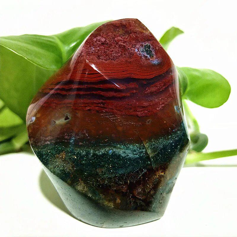 Ocean Jasper Crystal Flame