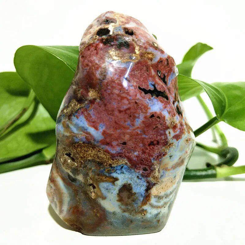 Ocean Jasper Crystal Flame