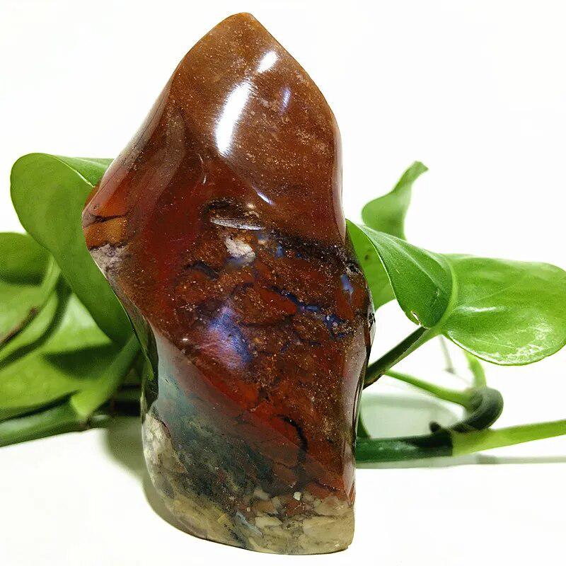 Ocean Jasper Crystal Flame