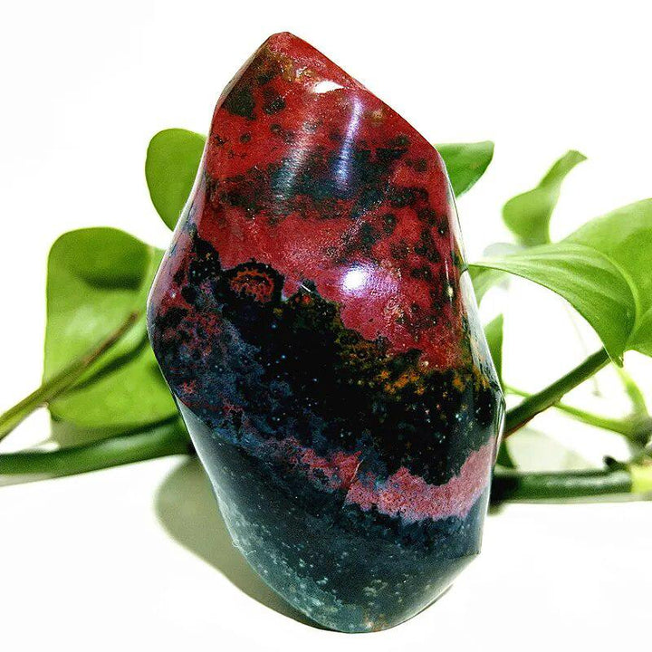 Ocean Jasper Crystal Flame