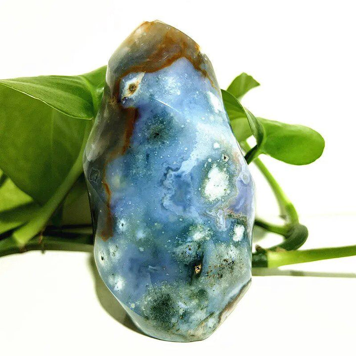 Ocean Jasper Crystal Flame