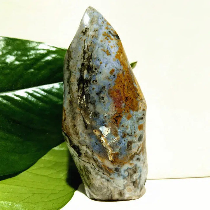 Ocean Jasper Crystal Flame