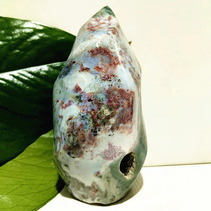 Ocean Jasper Crystal Flame