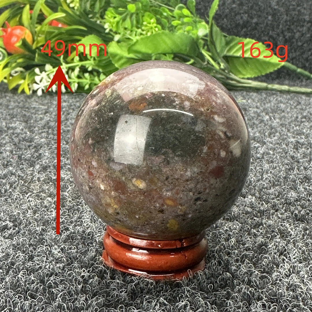 Ocean Jasper Crystal Sphere