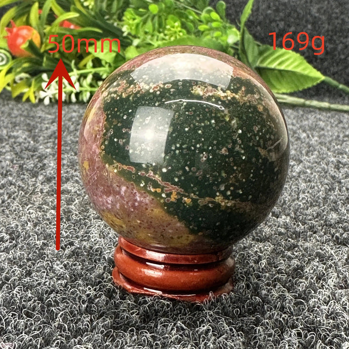 Ocean Jasper Crystal Sphere