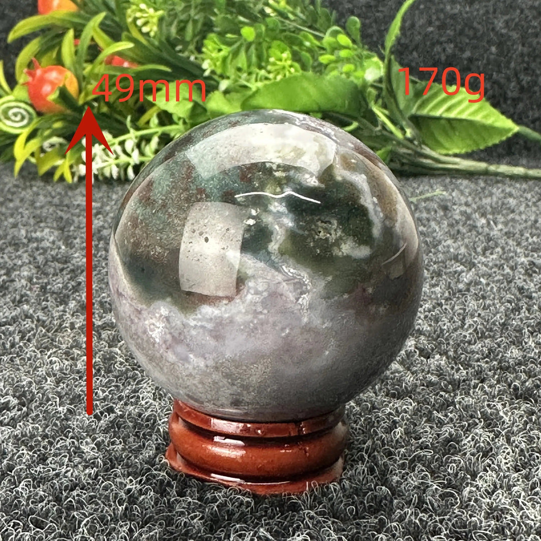 Ocean Jasper Crystal Sphere