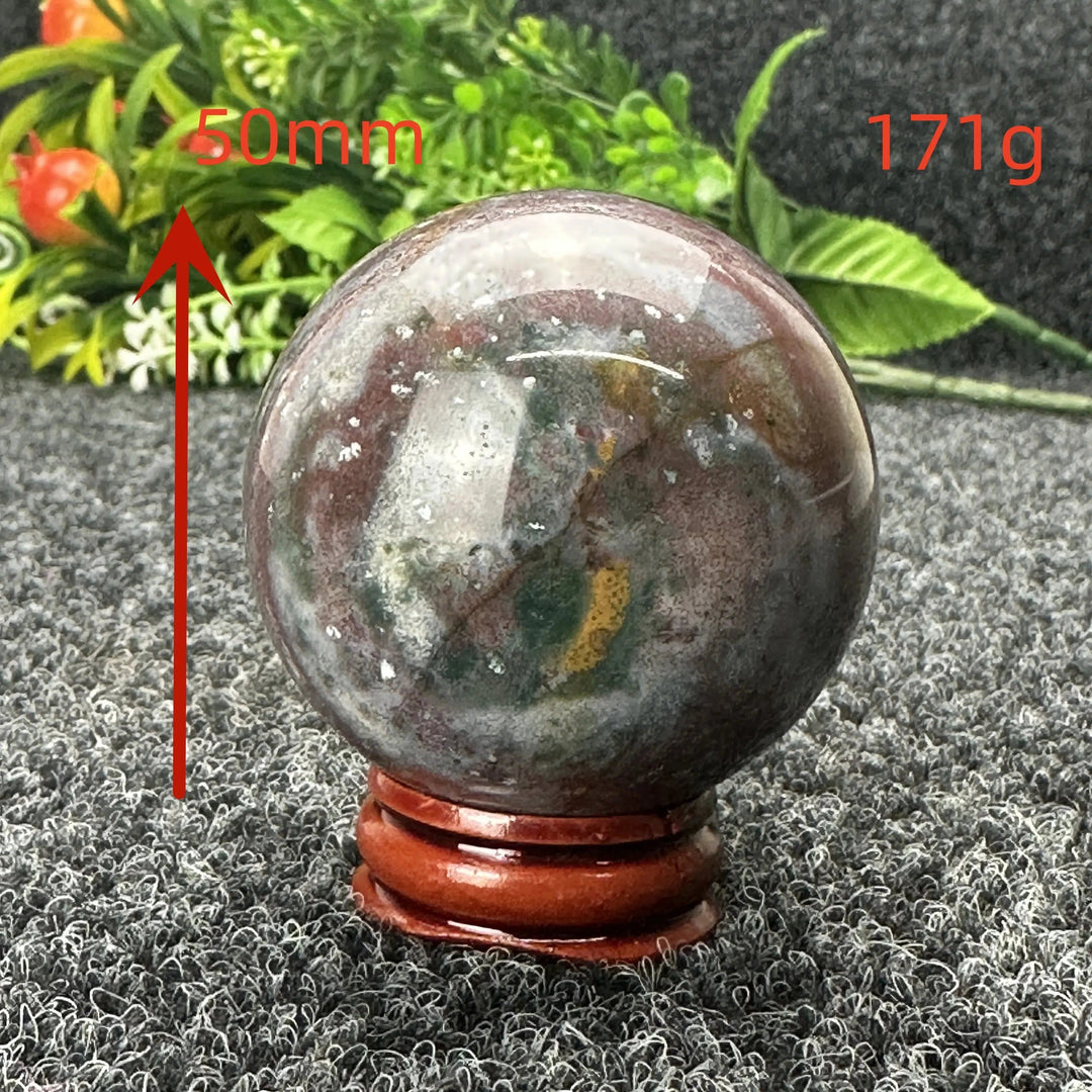 Ocean Jasper Crystal Sphere