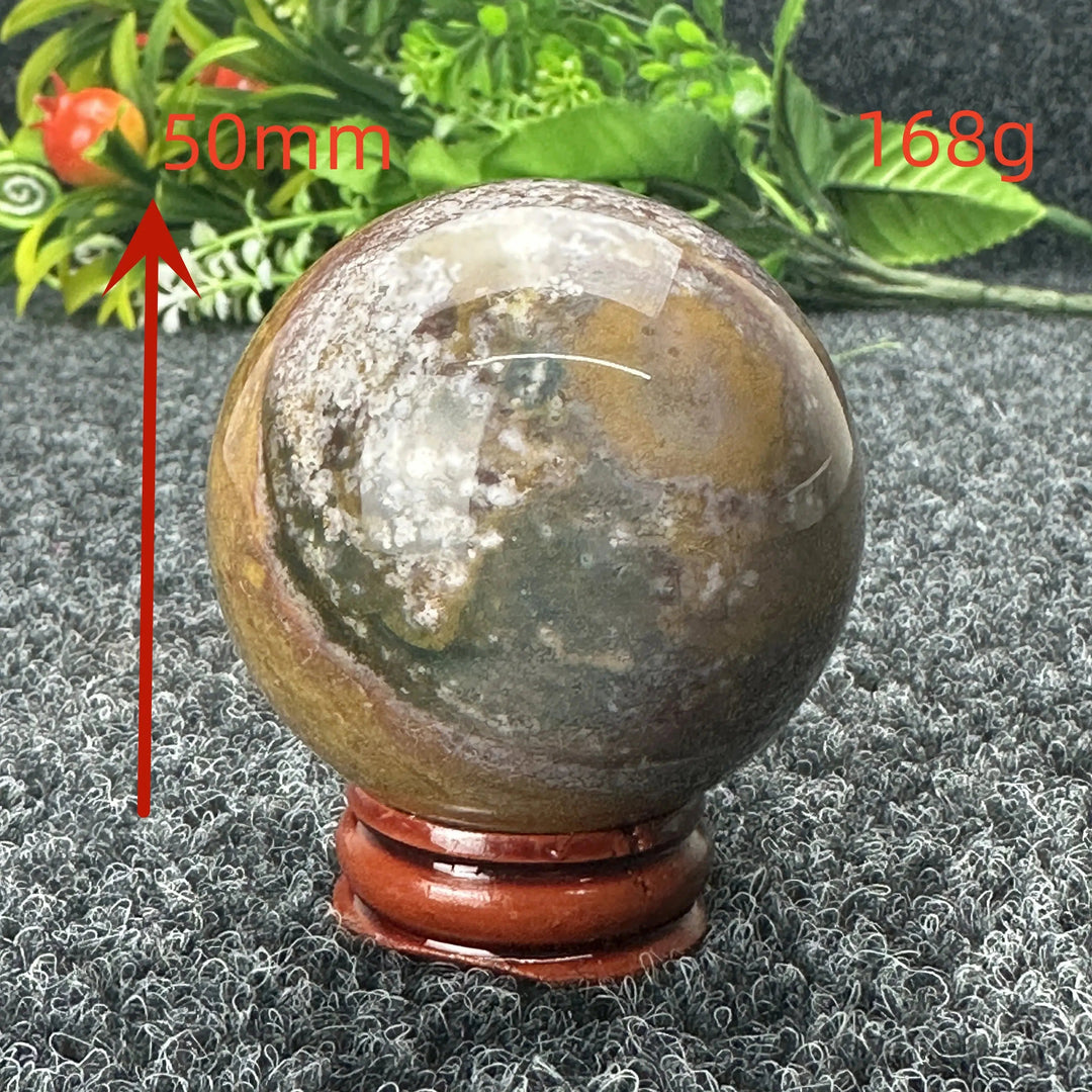 Ocean Jasper Crystal Sphere