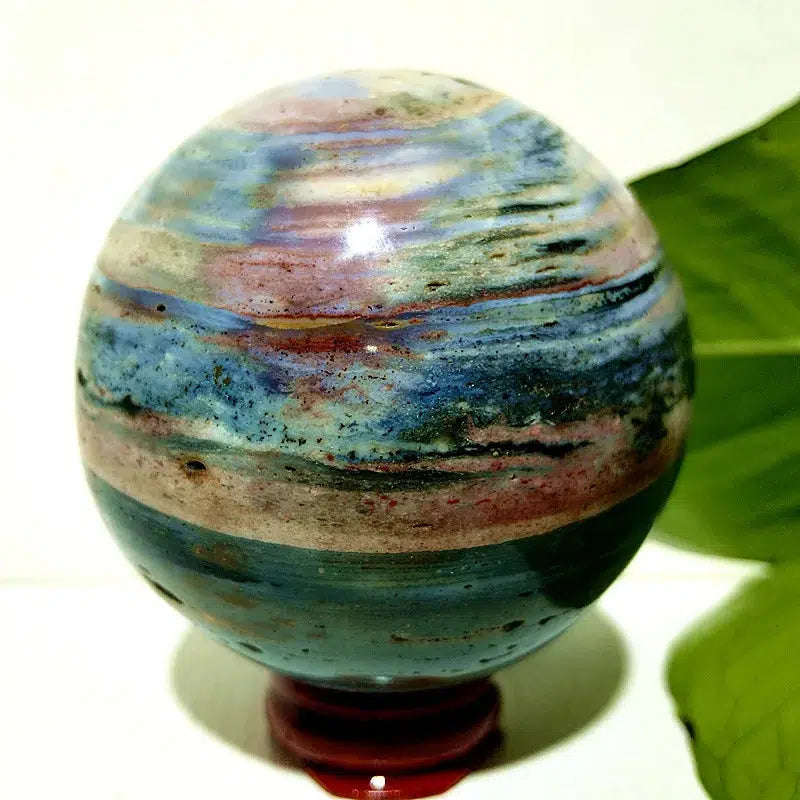 Ocean Jasper Crystal Sphere