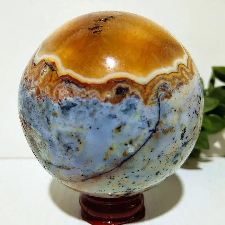 Ocean Jasper Crystal Sphere