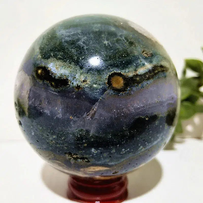 Ocean Jasper Crystal Sphere