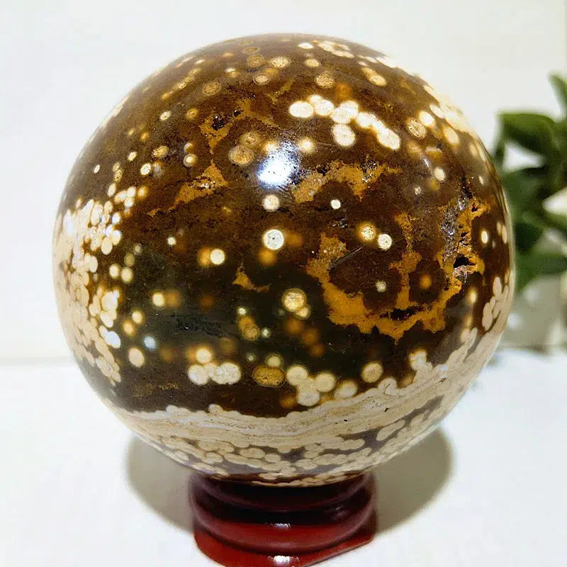 Ocean Jasper Crystal Sphere