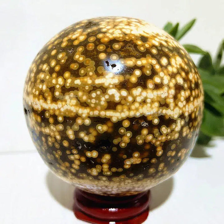 Ocean Jasper Crystal Sphere