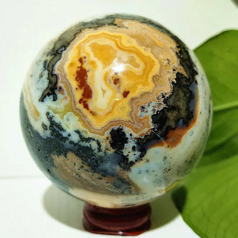 Ocean Jasper Crystal Sphere