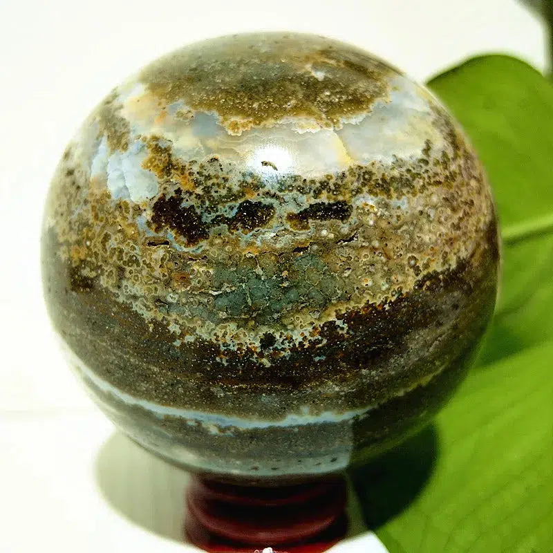 Ocean Jasper Crystal Sphere