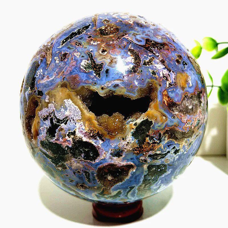 Ocean Jasper Crystal Sphere