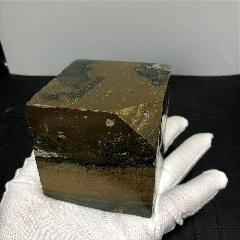 Ocean Jasper Cube