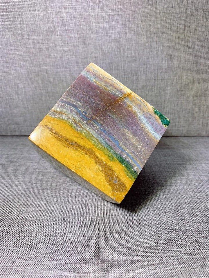 Ocean Jasper Cube